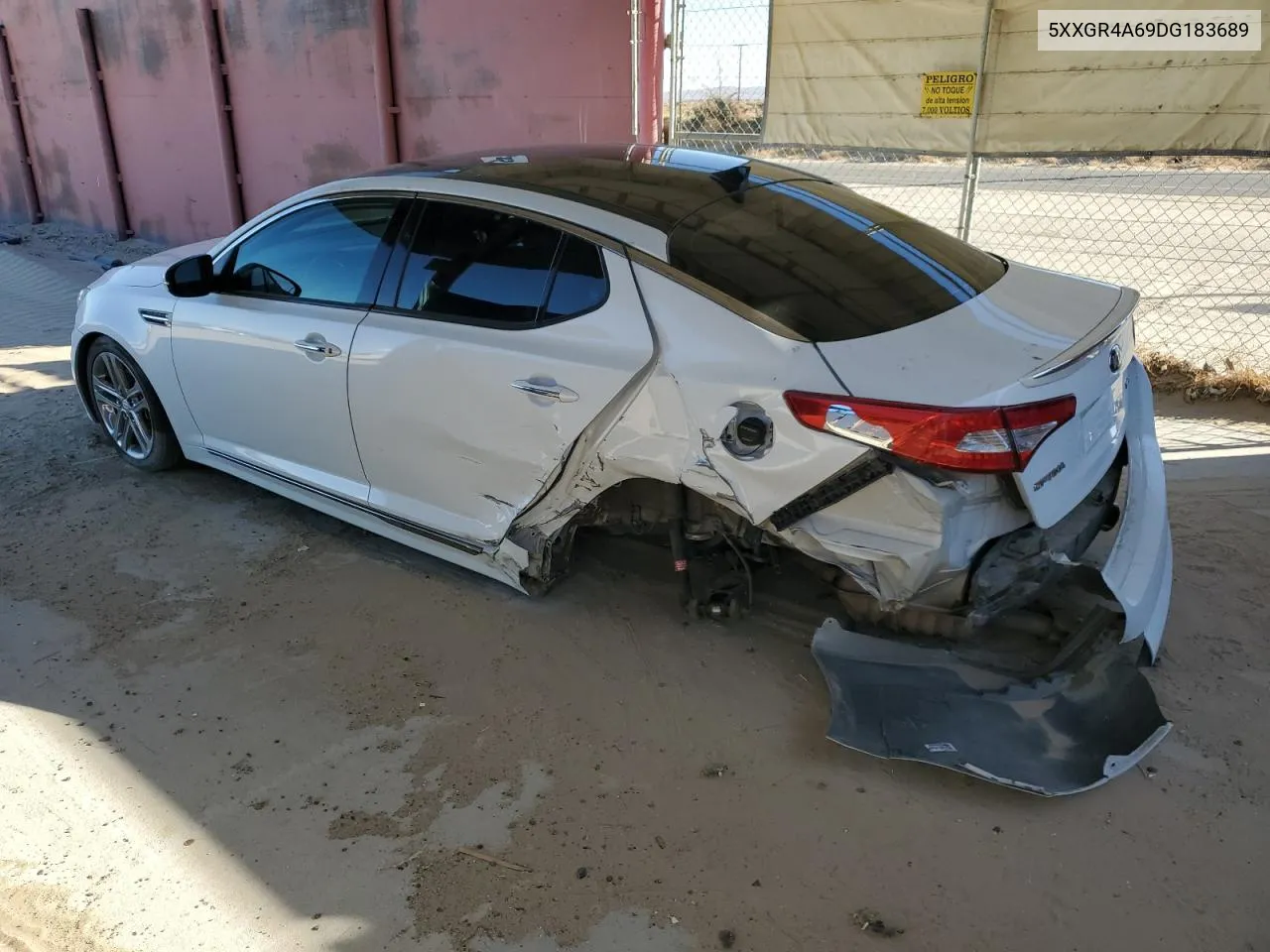 2013 Kia Optima Sx VIN: 5XXGR4A69DG183689 Lot: 78102864