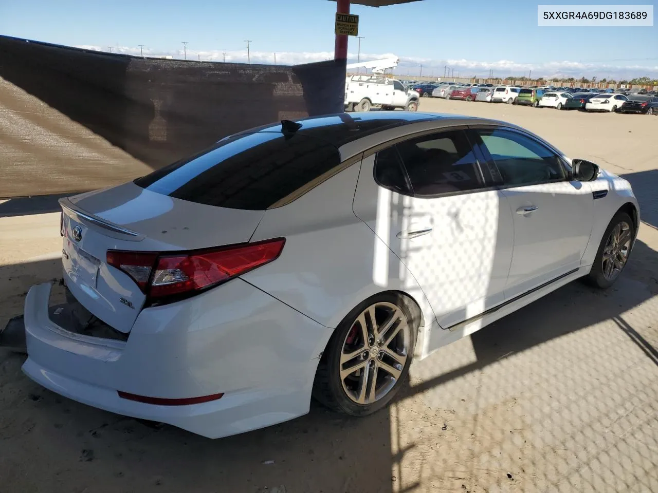 2013 Kia Optima Sx VIN: 5XXGR4A69DG183689 Lot: 78102864