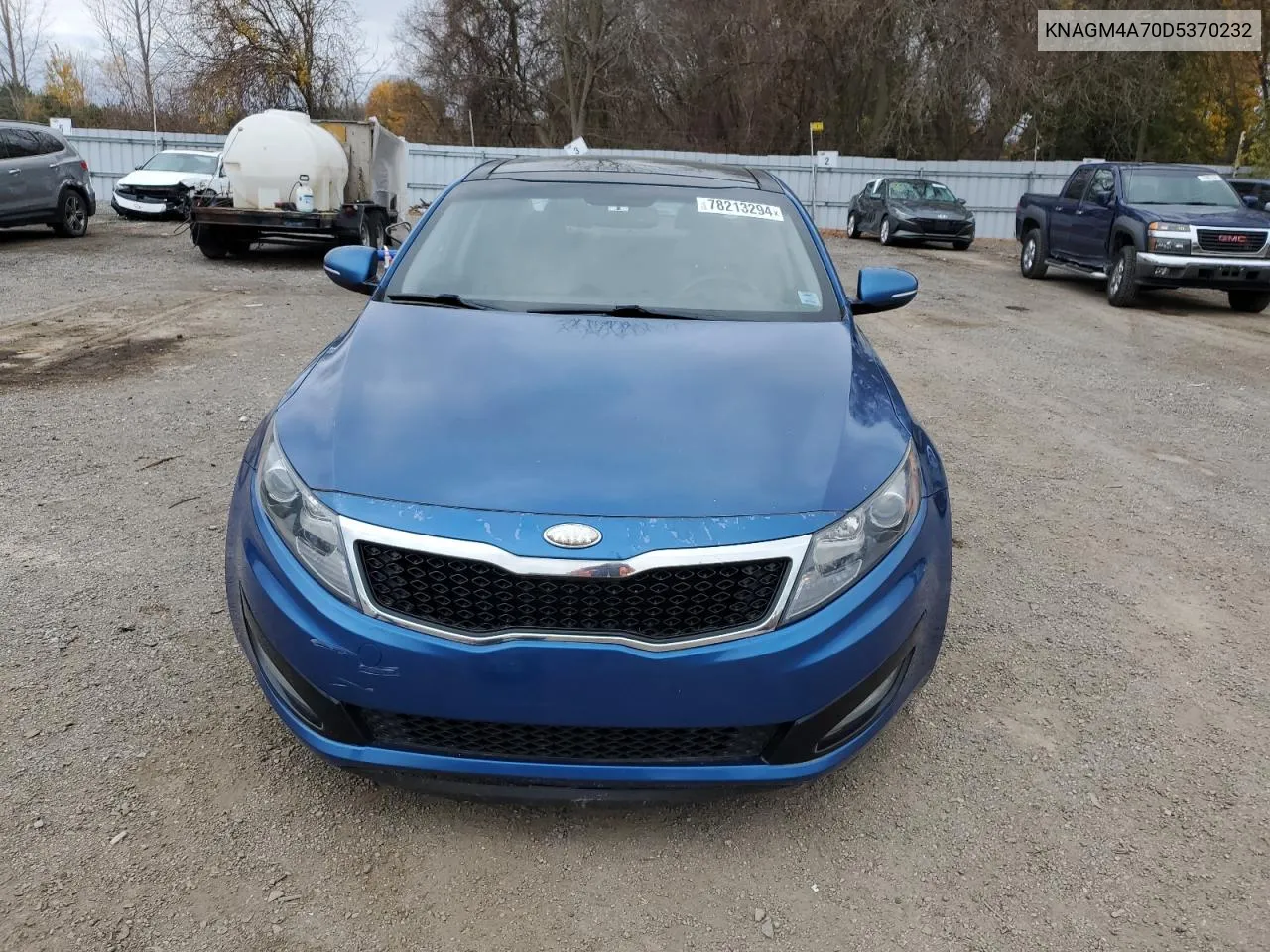 2013 Kia Optima Lx VIN: KNAGM4A70D5370232 Lot: 78213294