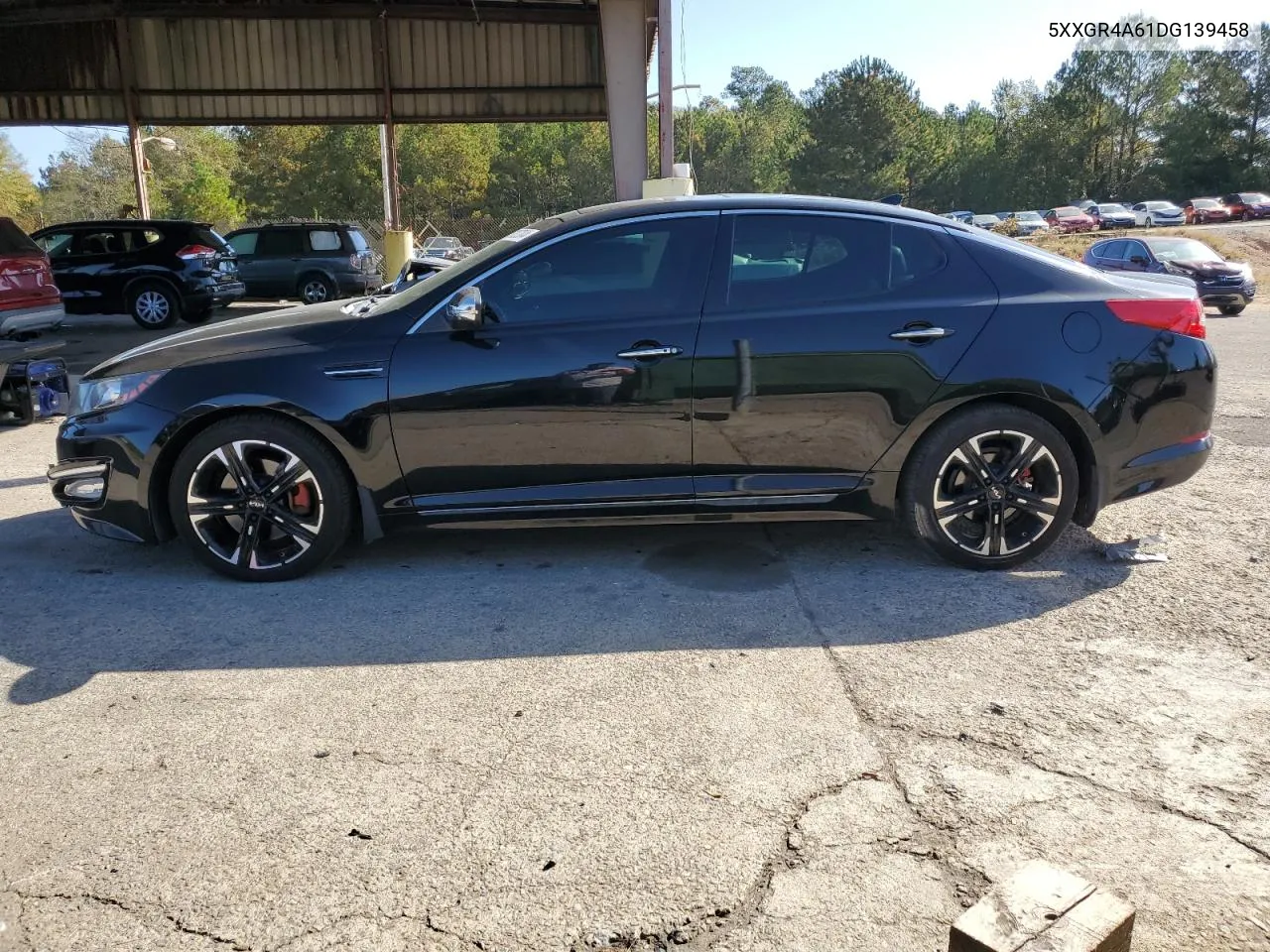 2013 Kia Optima Sx VIN: 5XXGR4A61DG139458 Lot: 78372844