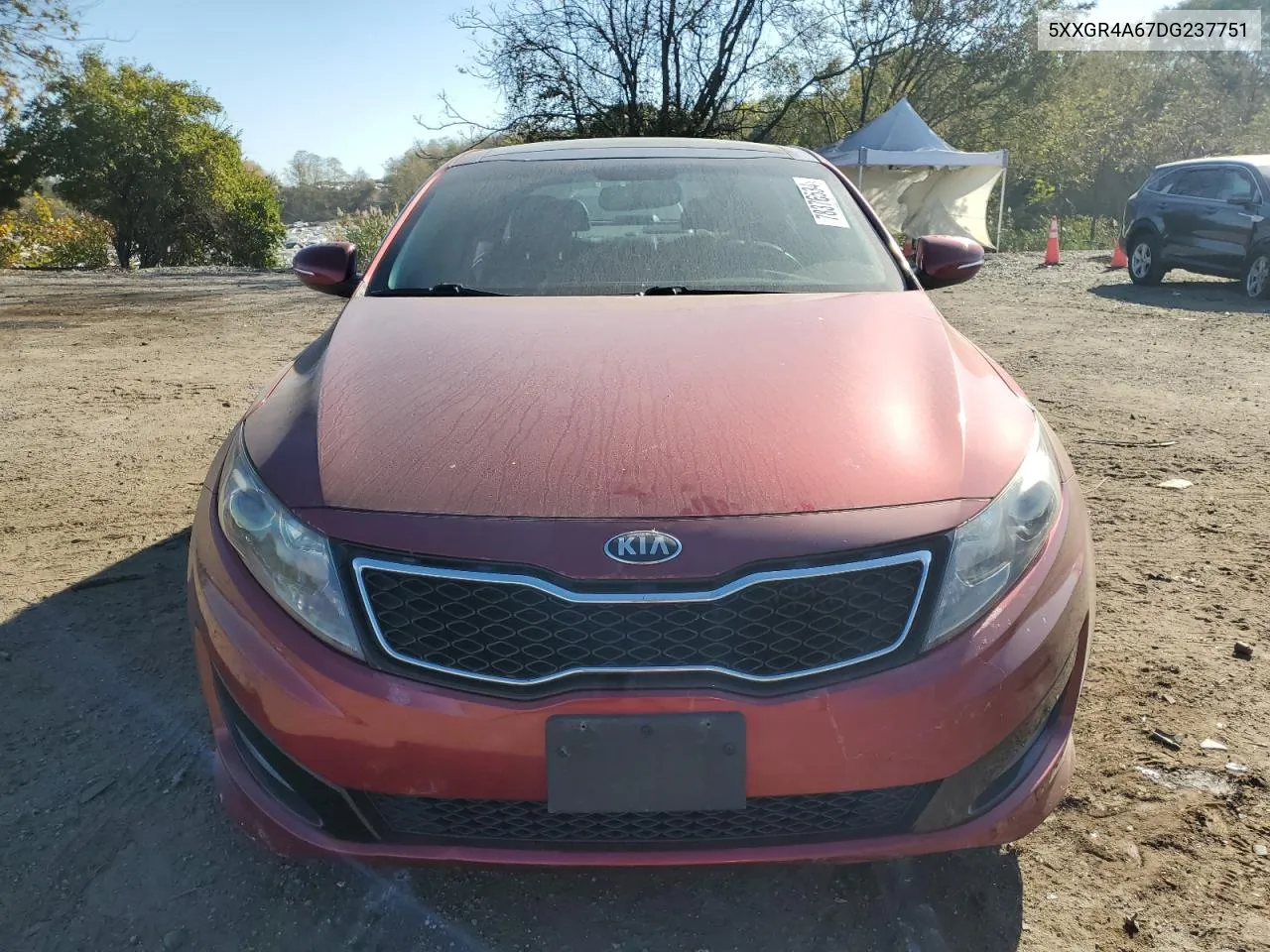 2013 Kia Optima Sx VIN: 5XXGR4A67DG237751 Lot: 78376534