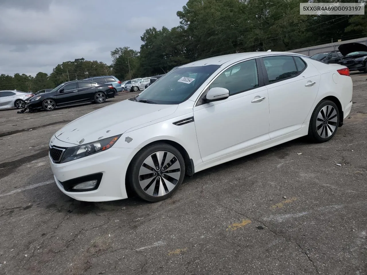 2013 Kia Optima Sx VIN: 5XXGR4A69DG093197 Lot: 78503594