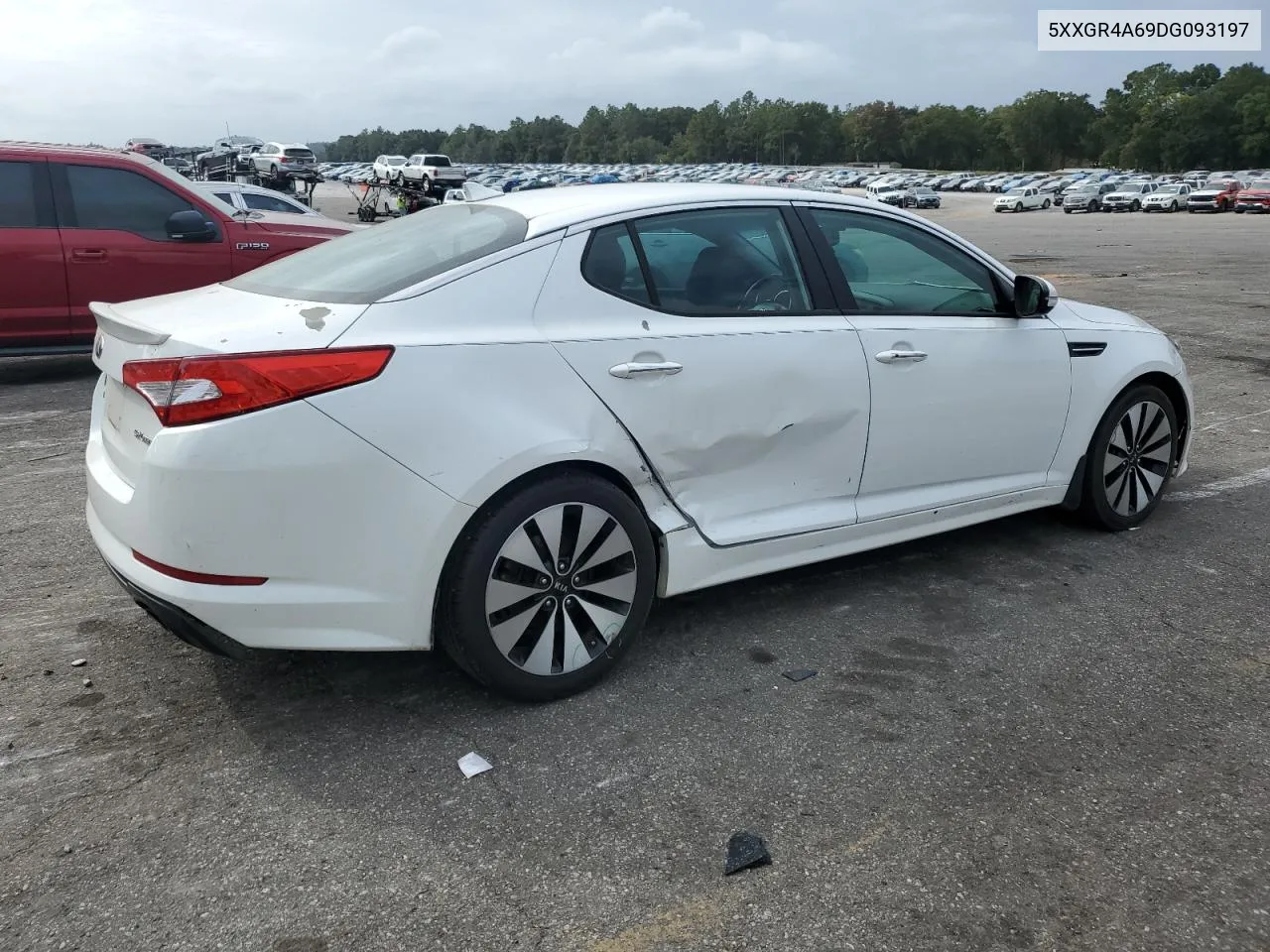 2013 Kia Optima Sx VIN: 5XXGR4A69DG093197 Lot: 78503594