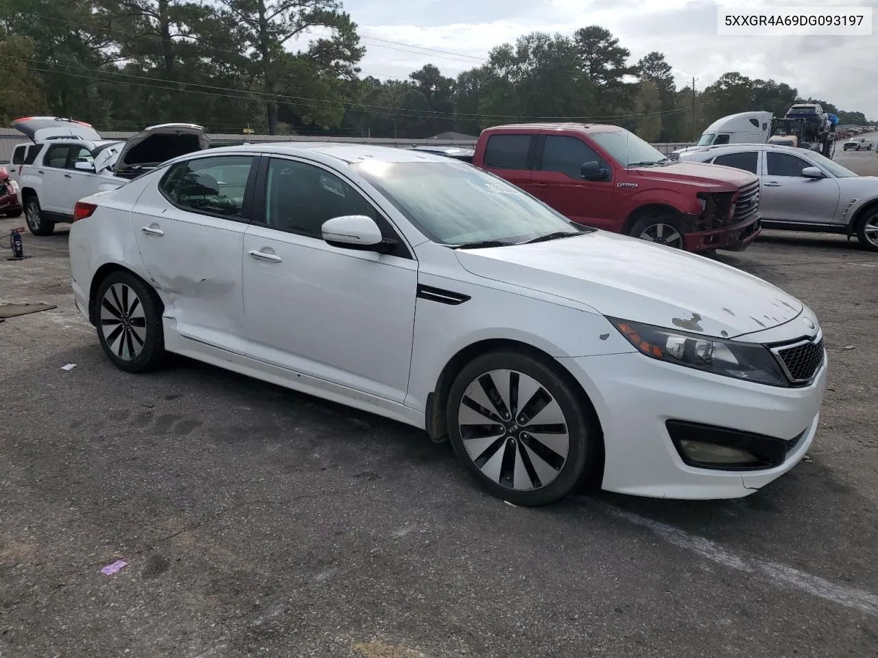 2013 Kia Optima Sx VIN: 5XXGR4A69DG093197 Lot: 78503594