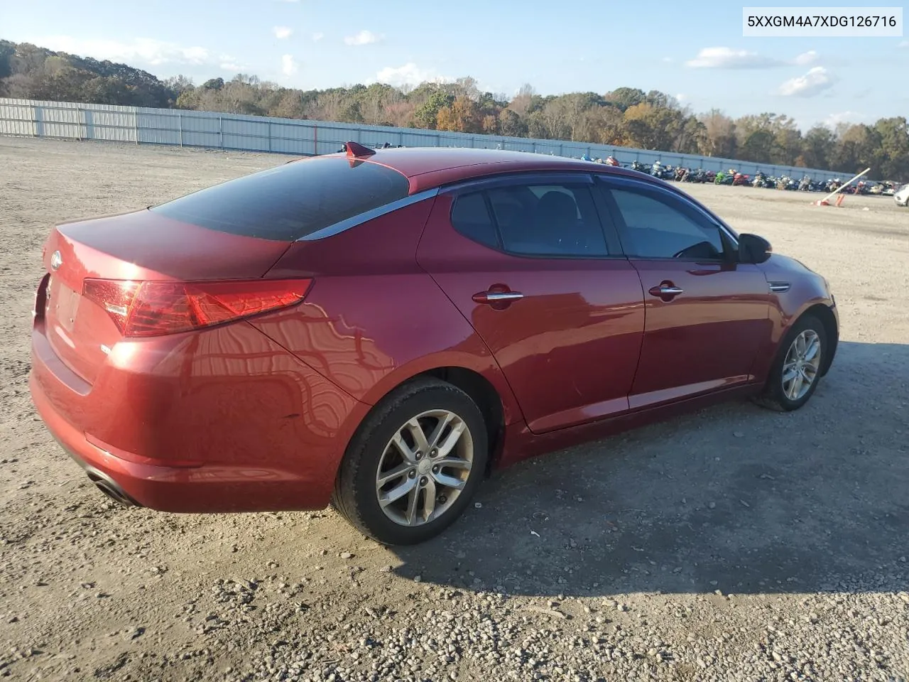 2013 Kia Optima Lx VIN: 5XXGM4A7XDG126716 Lot: 78661004