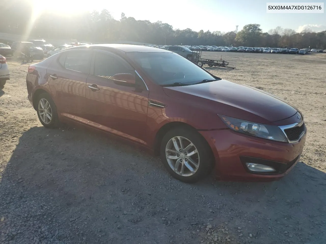 2013 Kia Optima Lx VIN: 5XXGM4A7XDG126716 Lot: 78661004