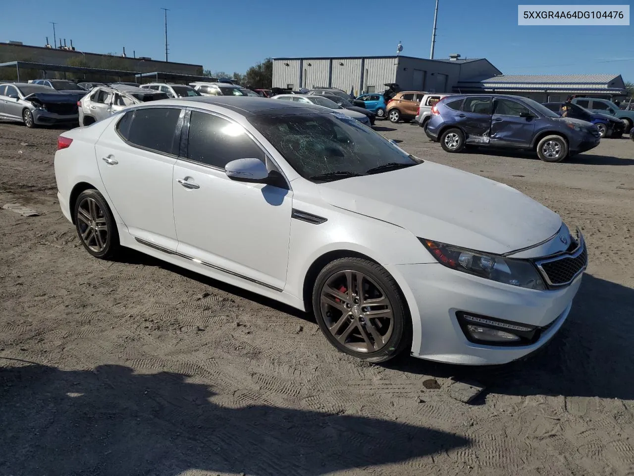 2013 Kia Optima Sx VIN: 5XXGR4A64DG104476 Lot: 78747504