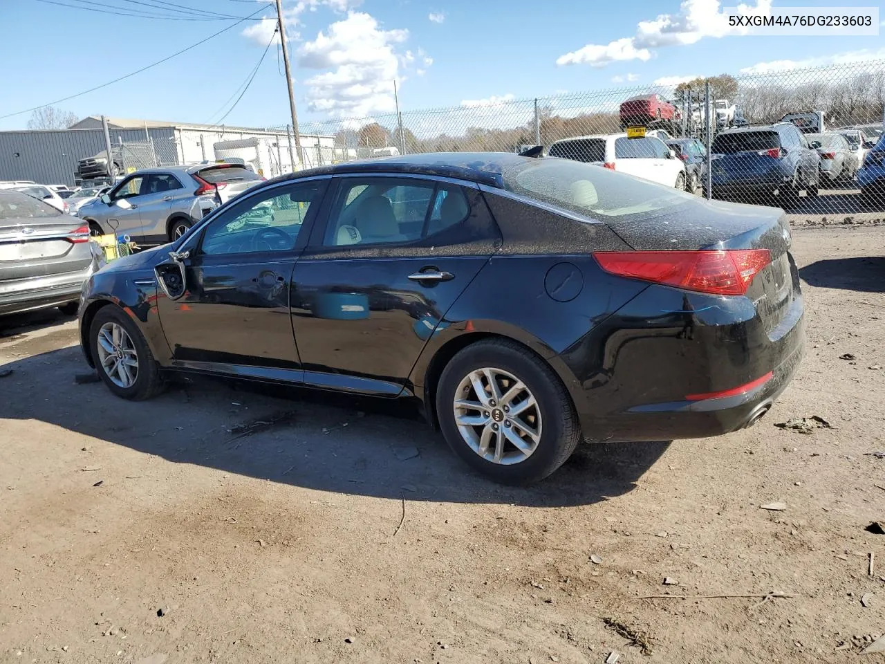 5XXGM4A76DG233603 2013 Kia Optima Lx