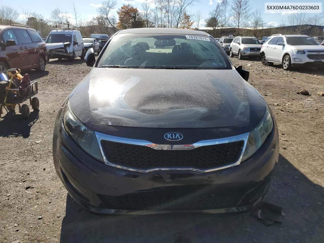 5XXGM4A76DG233603 2013 Kia Optima Lx