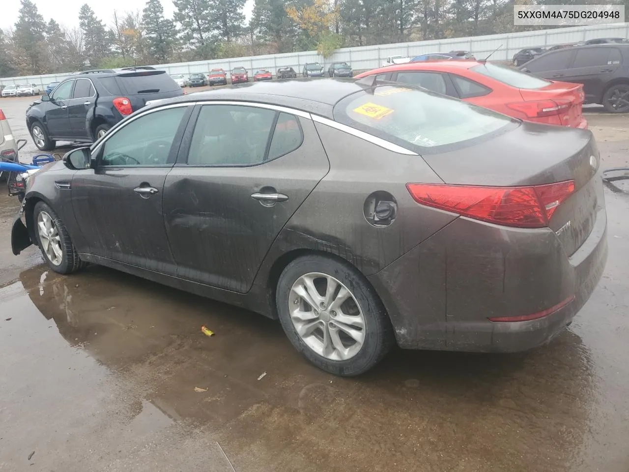 2013 Kia Optima Lx VIN: 5XXGM4A75DG204948 Lot: 78941634