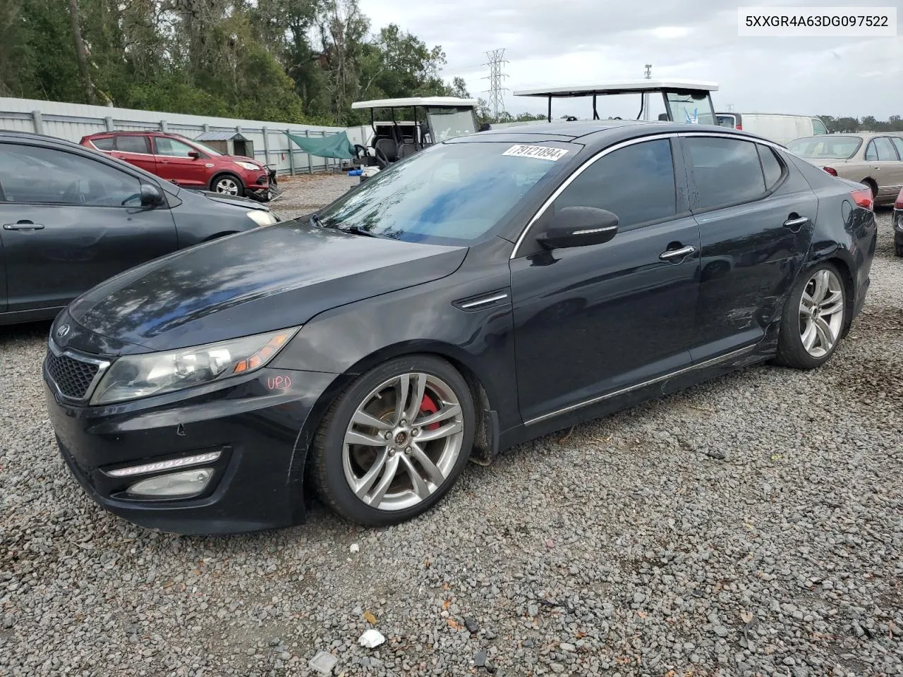 2013 Kia Optima Sx VIN: 5XXGR4A63DG097522 Lot: 79121894