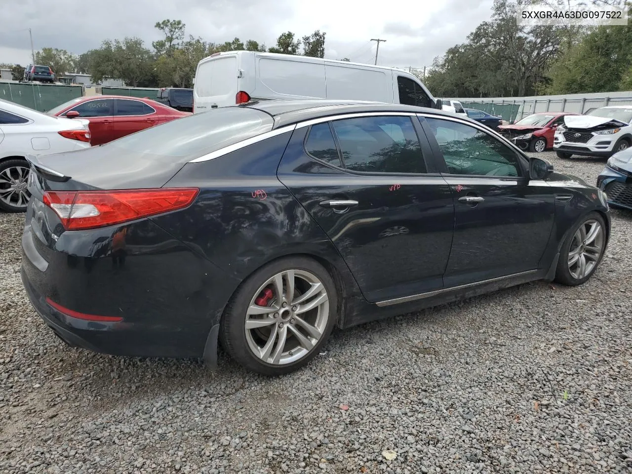 2013 Kia Optima Sx VIN: 5XXGR4A63DG097522 Lot: 79121894