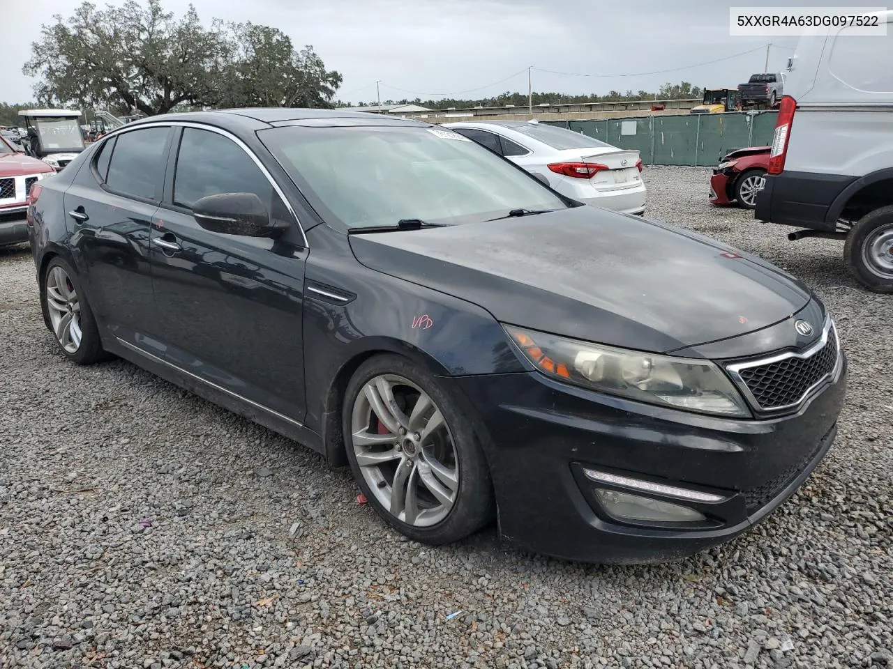 2013 Kia Optima Sx VIN: 5XXGR4A63DG097522 Lot: 79121894