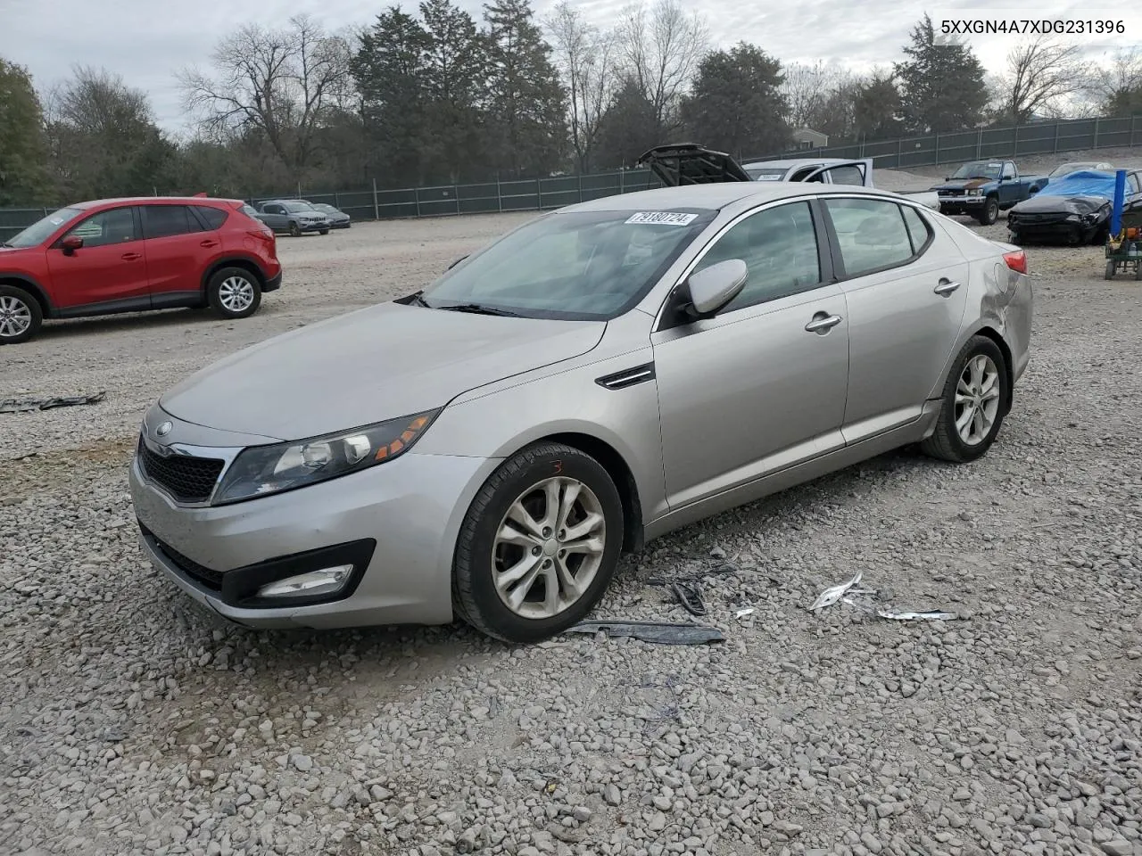 2013 Kia Optima Ex VIN: 5XXGN4A7XDG231396 Lot: 79180724