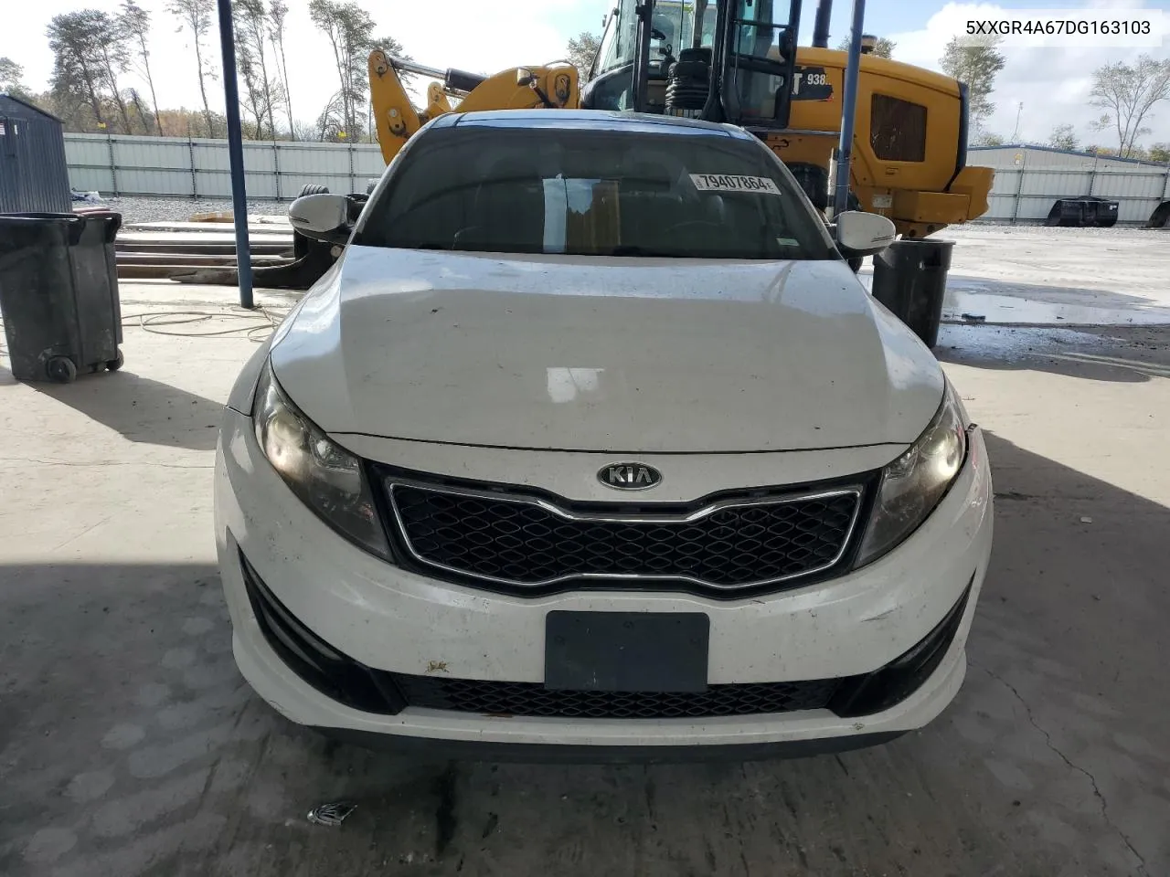 2013 Kia Optima Sx VIN: 5XXGR4A67DG163103 Lot: 79407864