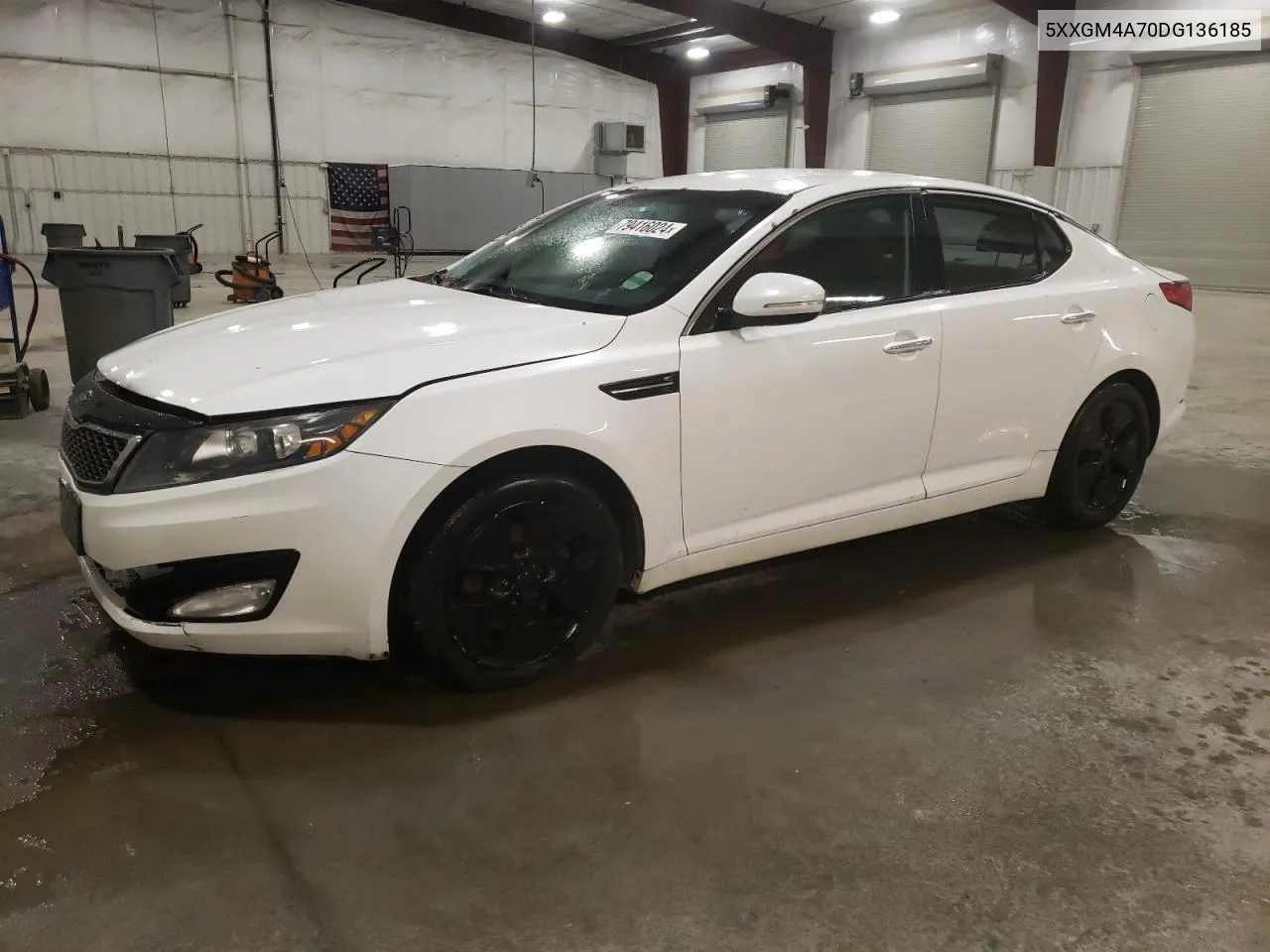 2013 Kia Optima Lx VIN: 5XXGM4A70DG136185 Lot: 79416024