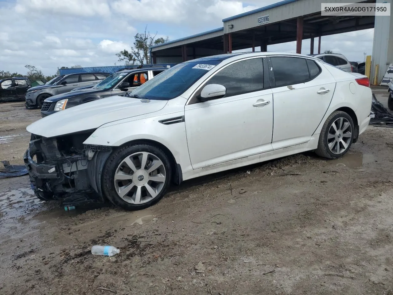 2013 Kia Optima Sx VIN: 5XXGR4A60DG171950 Lot: 79453674