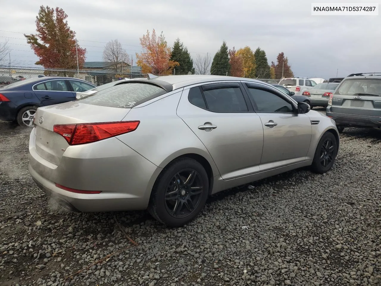 2013 Kia Optima Lx VIN: KNAGM4A71D5374287 Lot: 79493624