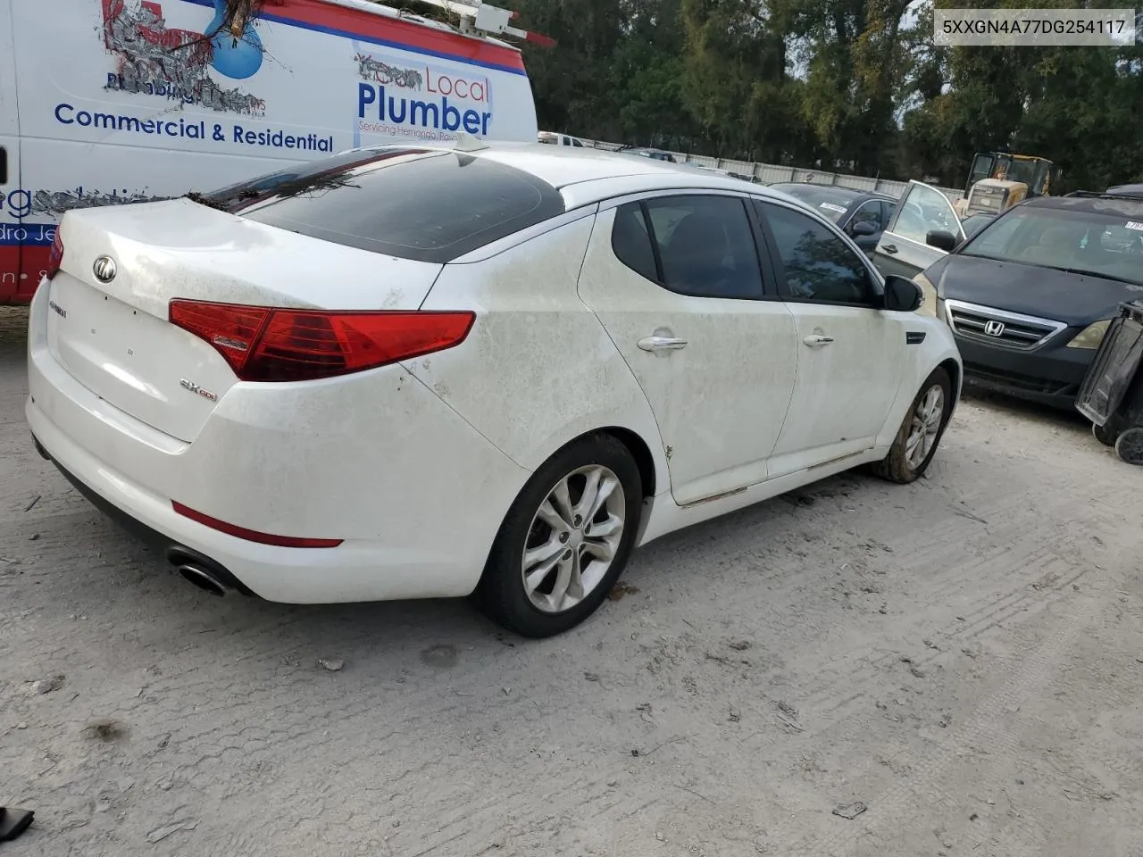 2013 Kia Optima Ex VIN: 5XXGN4A77DG254117 Lot: 79763094