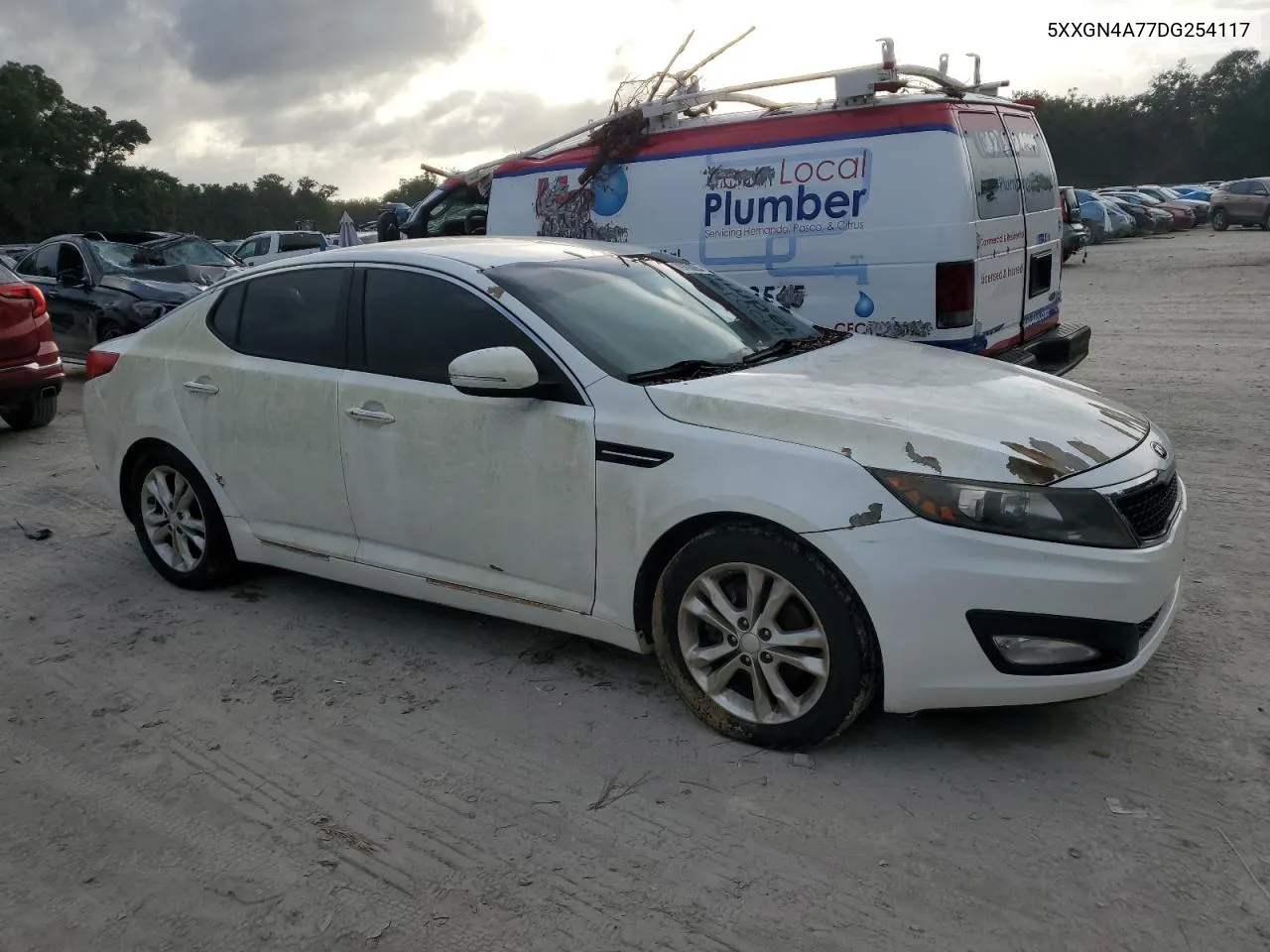 2013 Kia Optima Ex VIN: 5XXGN4A77DG254117 Lot: 79763094