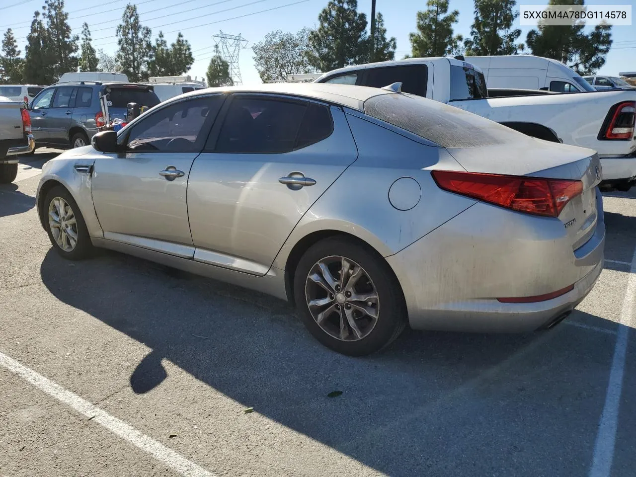 2013 Kia Optima Lx VIN: 5XXGM4A78DG114578 Lot: 79874634