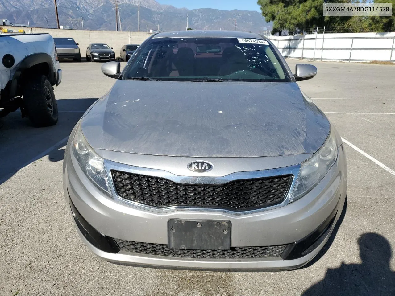 2013 Kia Optima Lx VIN: 5XXGM4A78DG114578 Lot: 79874634