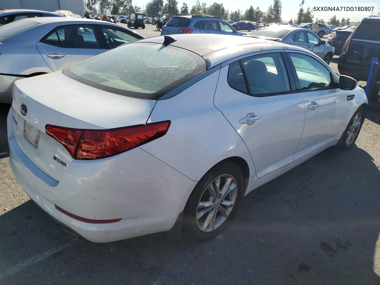 2013 Kia Optima Ex VIN: 5XXGN4A71DG180807 Lot: 80090794