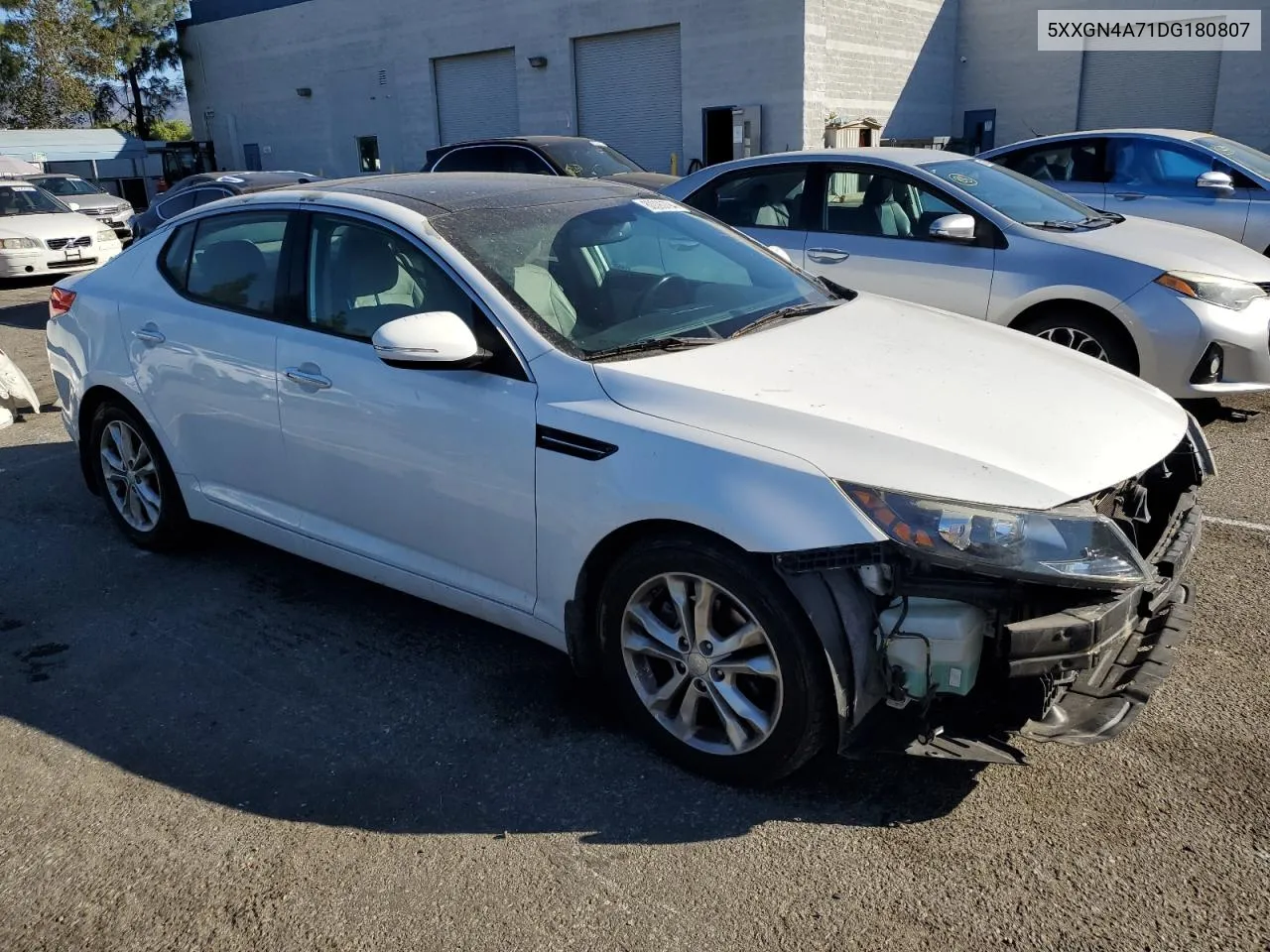 2013 Kia Optima Ex VIN: 5XXGN4A71DG180807 Lot: 80090794