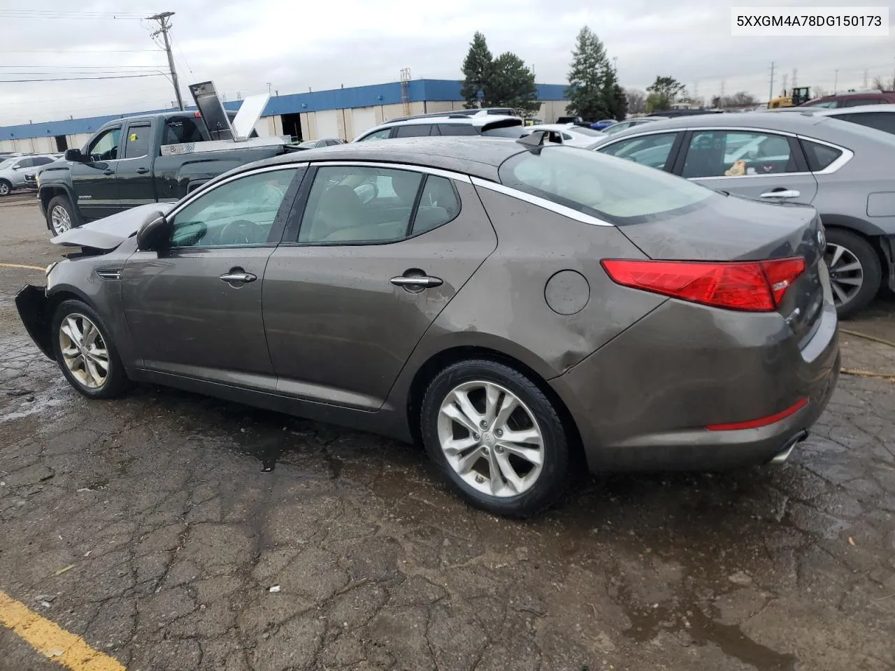 2013 Kia Optima Lx VIN: 5XXGM4A78DG150173 Lot: 80260874