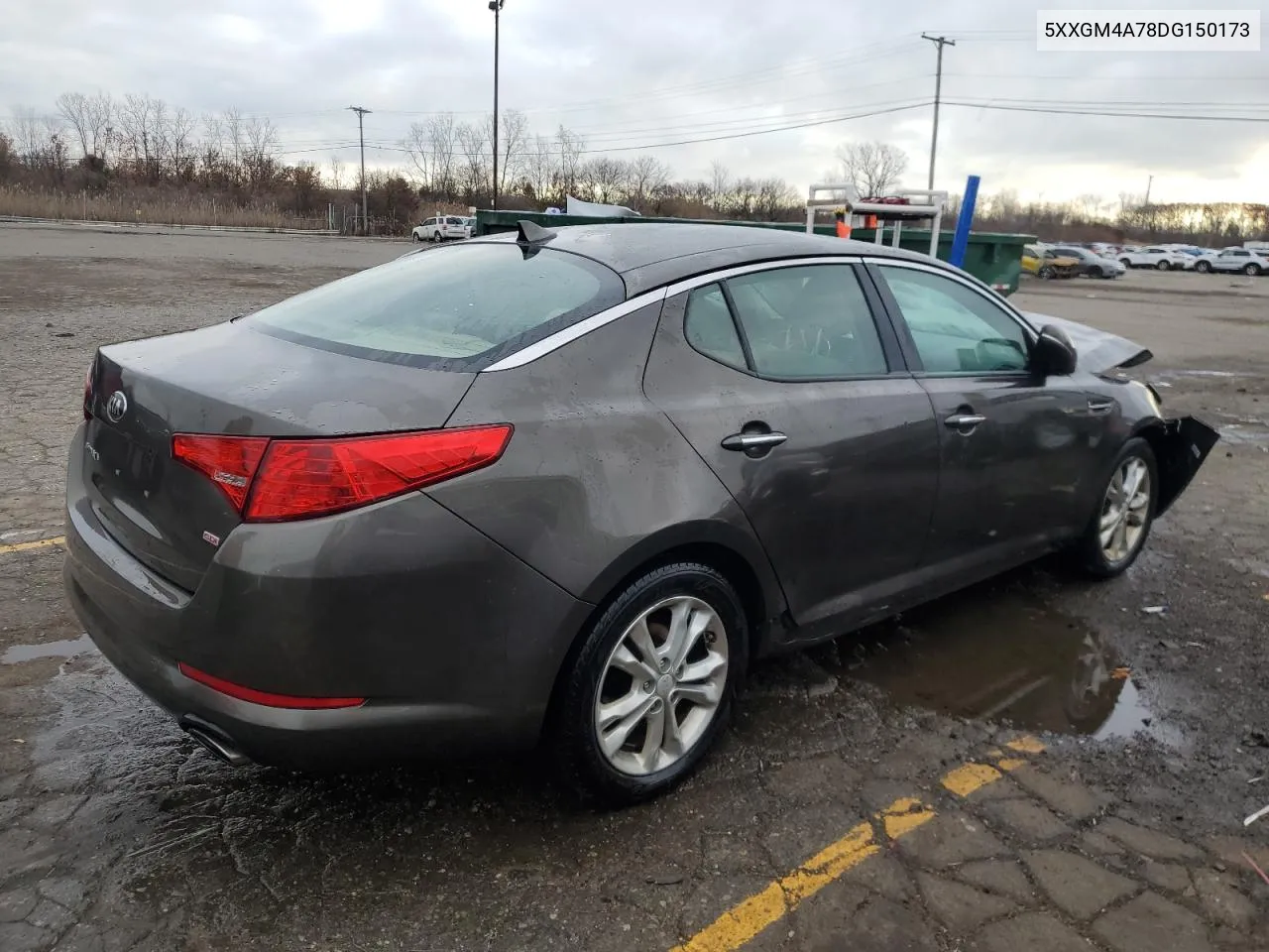 2013 Kia Optima Lx VIN: 5XXGM4A78DG150173 Lot: 80260874