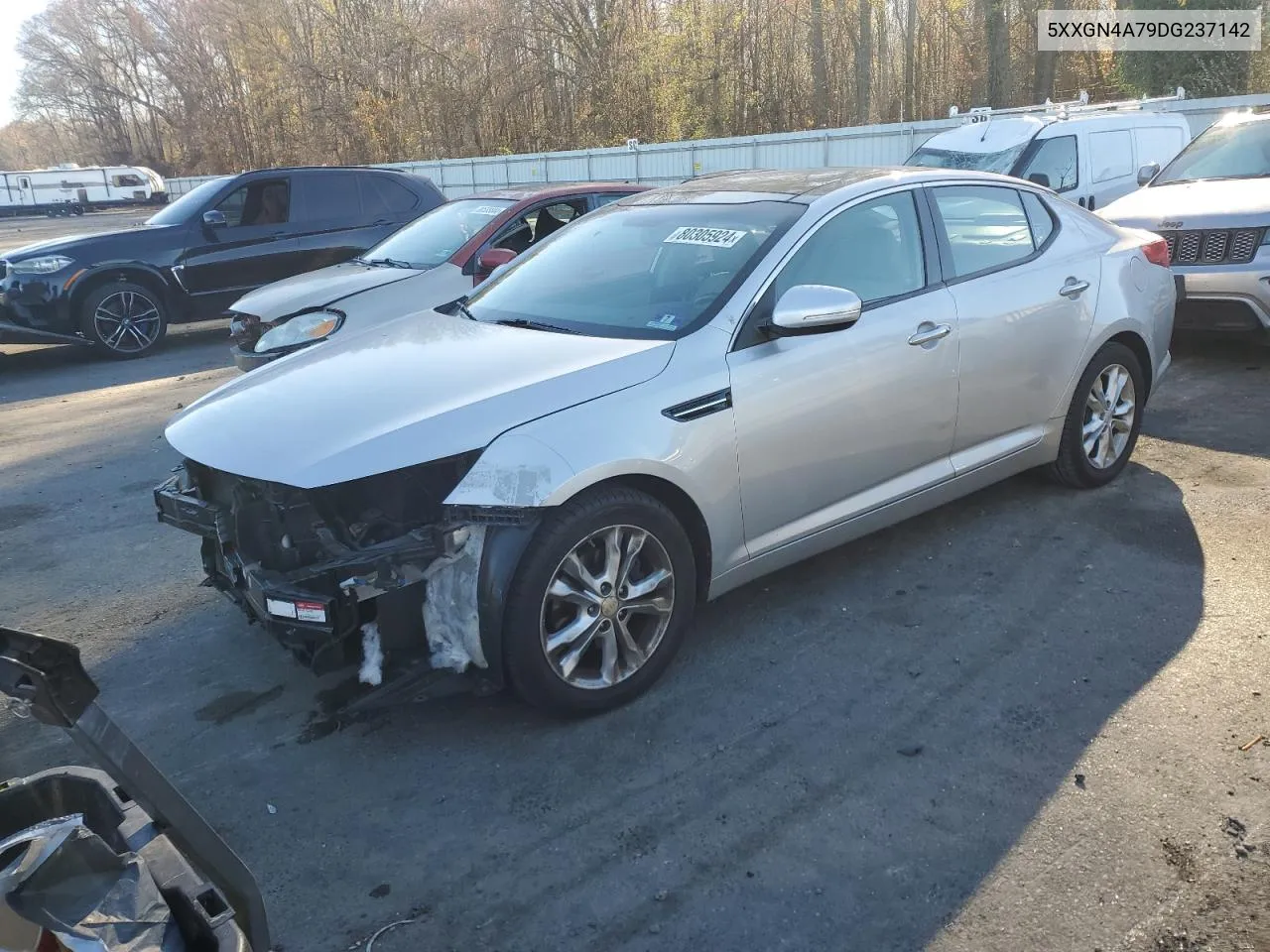 2013 Kia Optima Ex VIN: 5XXGN4A79DG237142 Lot: 80305924