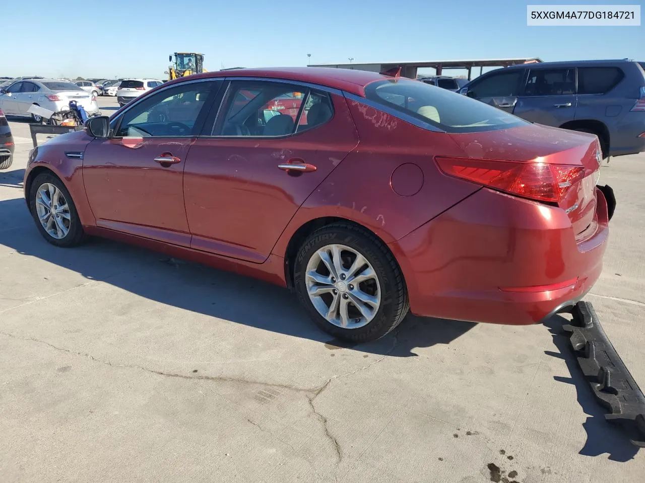 2013 Kia Optima Lx VIN: 5XXGM4A77DG184721 Lot: 80683294