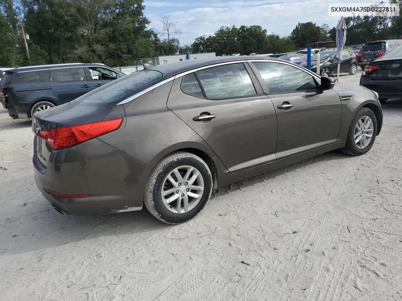 2013 Kia Optima Lx VIN: 5XXGM4A75DG227811 Lot: 80935654