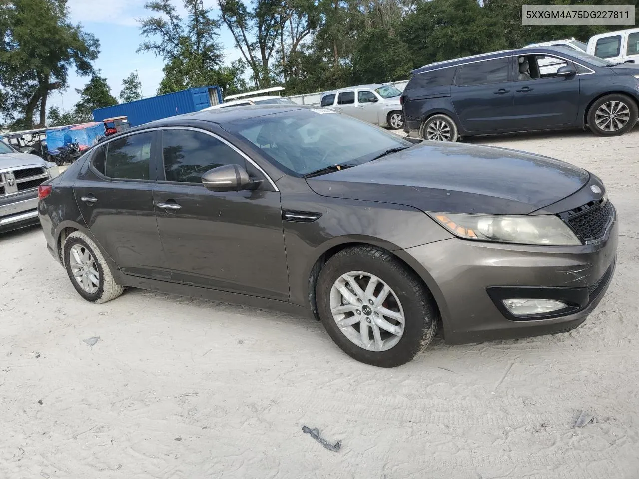 2013 Kia Optima Lx VIN: 5XXGM4A75DG227811 Lot: 80935654