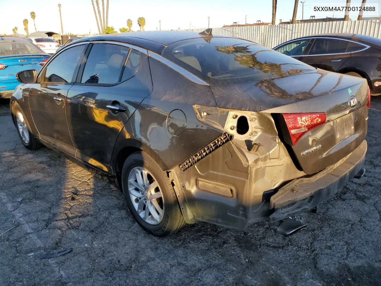 2013 Kia Optima Lx VIN: 5XXGM4A77DG124888 Lot: 80992354