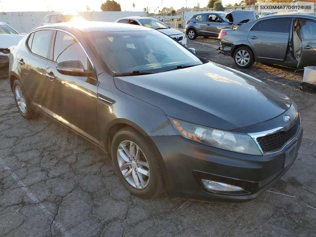 2013 Kia Optima Lx VIN: 5XXGM4A77DG124888 Lot: 80992354