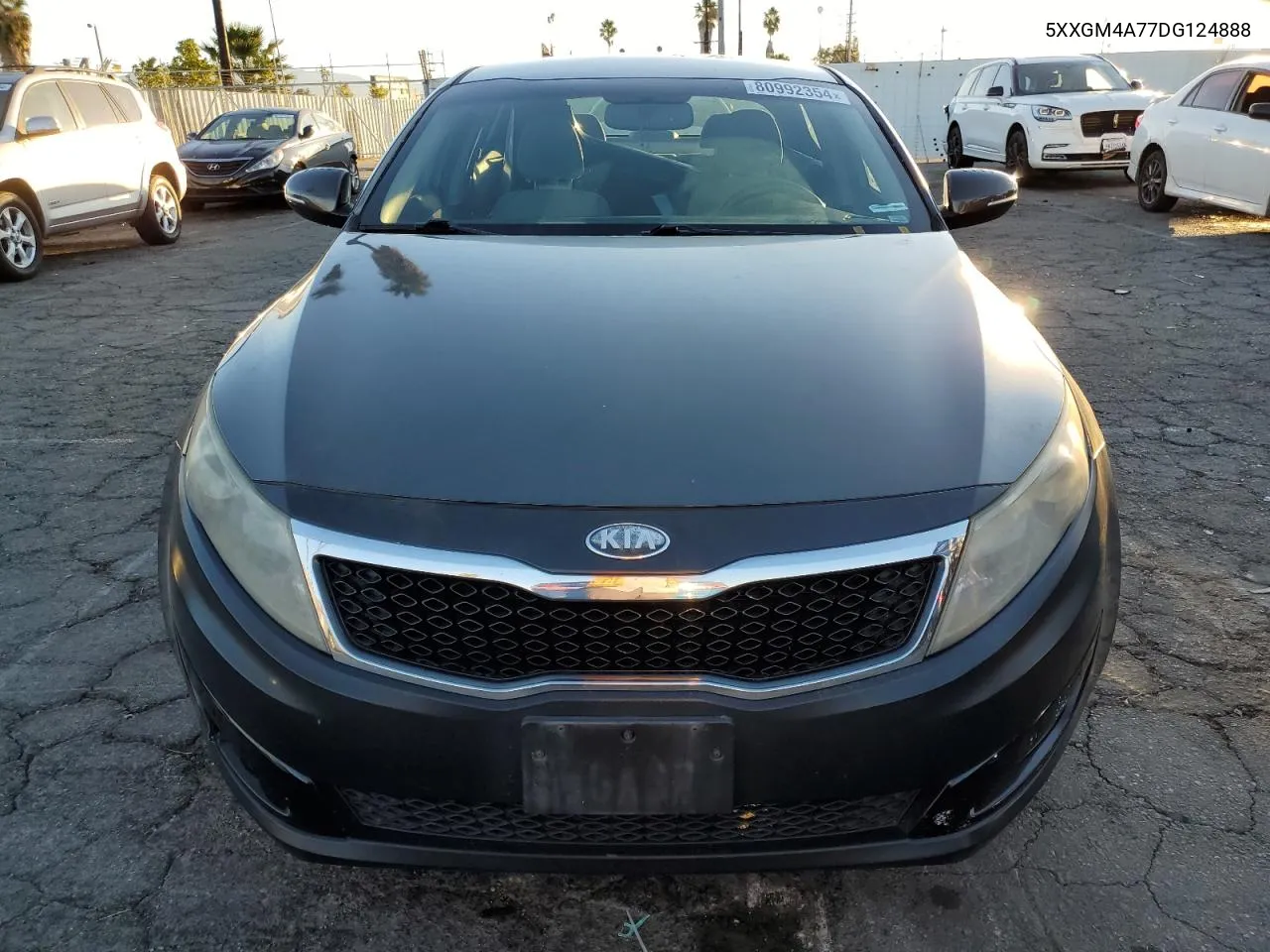 2013 Kia Optima Lx VIN: 5XXGM4A77DG124888 Lot: 80992354