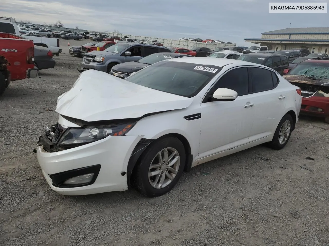 KNAGM4A79D5385943 2013 Kia Optima Lx