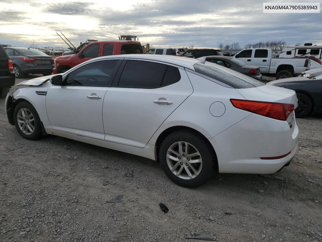 2013 Kia Optima Lx VIN: KNAGM4A79D5385943 Lot: 81164483