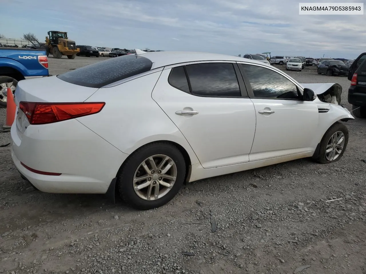 2013 Kia Optima Lx VIN: KNAGM4A79D5385943 Lot: 81164483