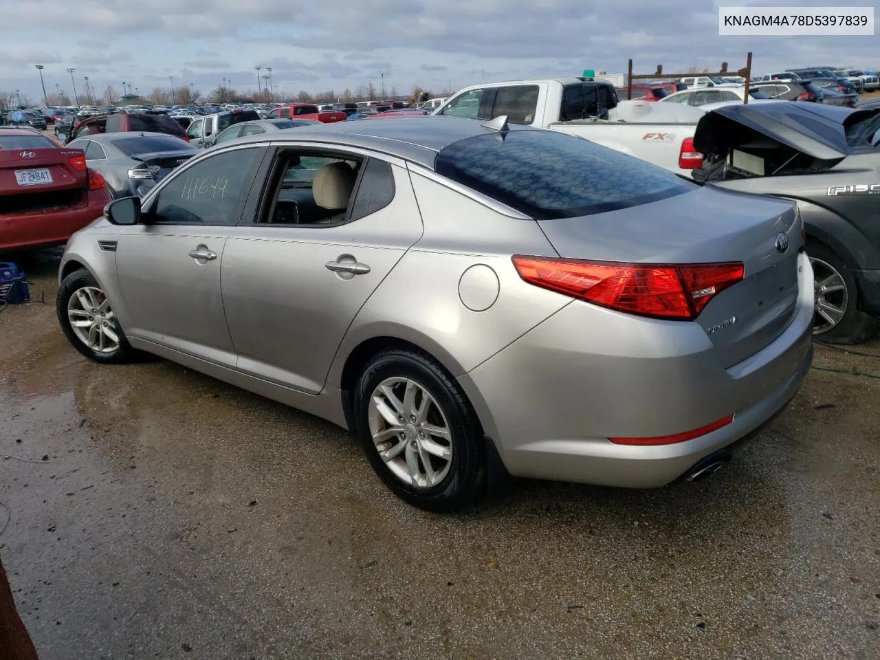 2013 Kia Optima Lx VIN: KNAGM4A78D5397839 Lot: 82329073