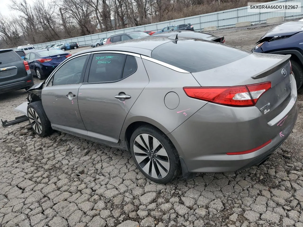 2013 Kia Optima Sx VIN: 5XXGR4A66DG182967 Lot: 82446923