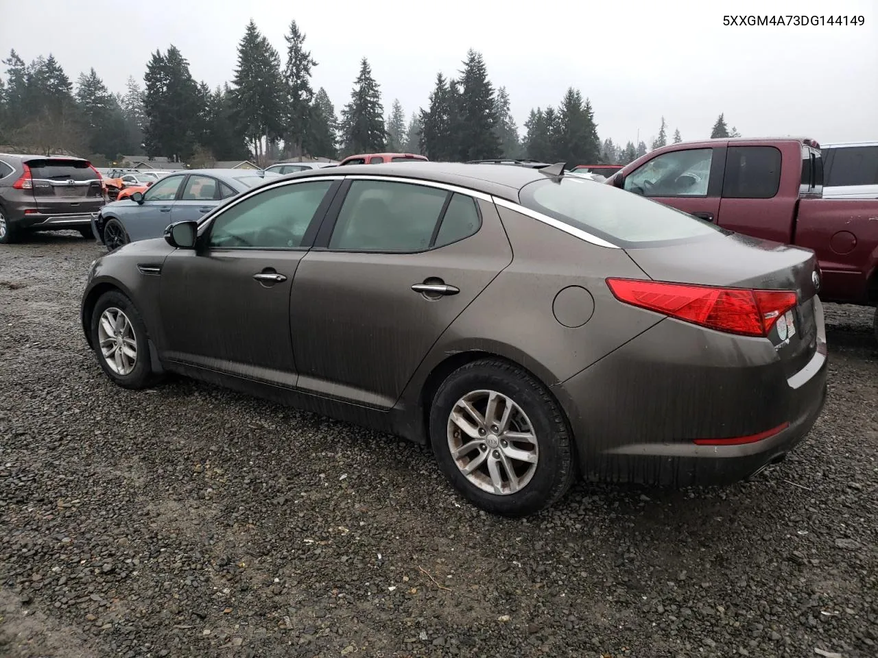 5XXGM4A73DG144149 2013 Kia Optima Lx