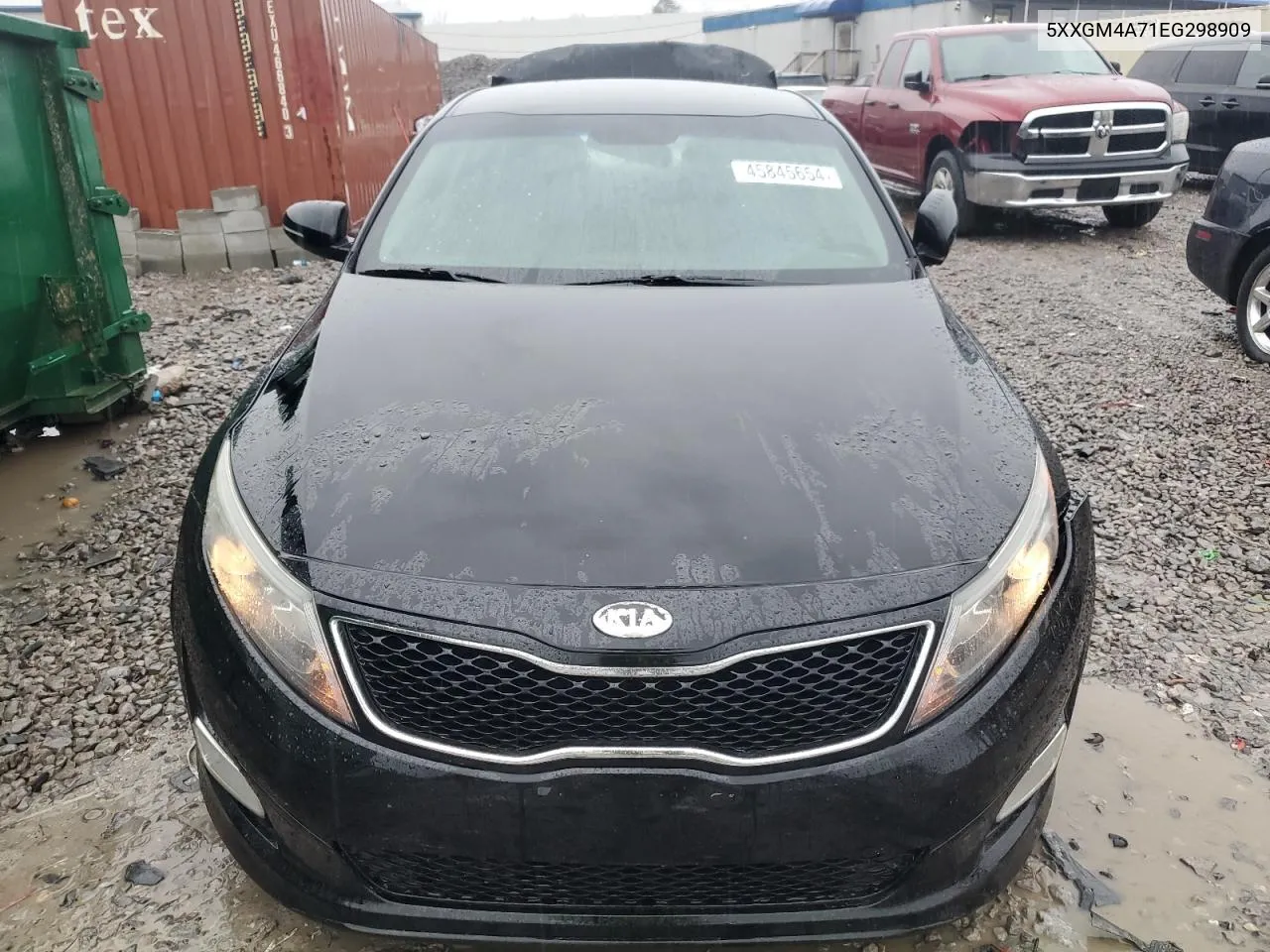 2014 Kia Optima Lx VIN: 5XXGM4A71EG298909 Lot: 45845654