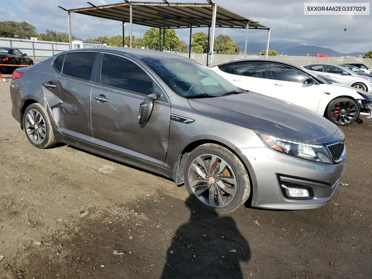 5XXGR4A62EG337029 2014 Kia Optima Sx