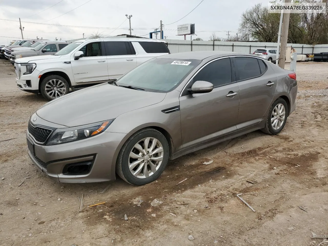 2014 Kia Optima Ex VIN: 5XXGN4A78EG339226 Lot: 48428614