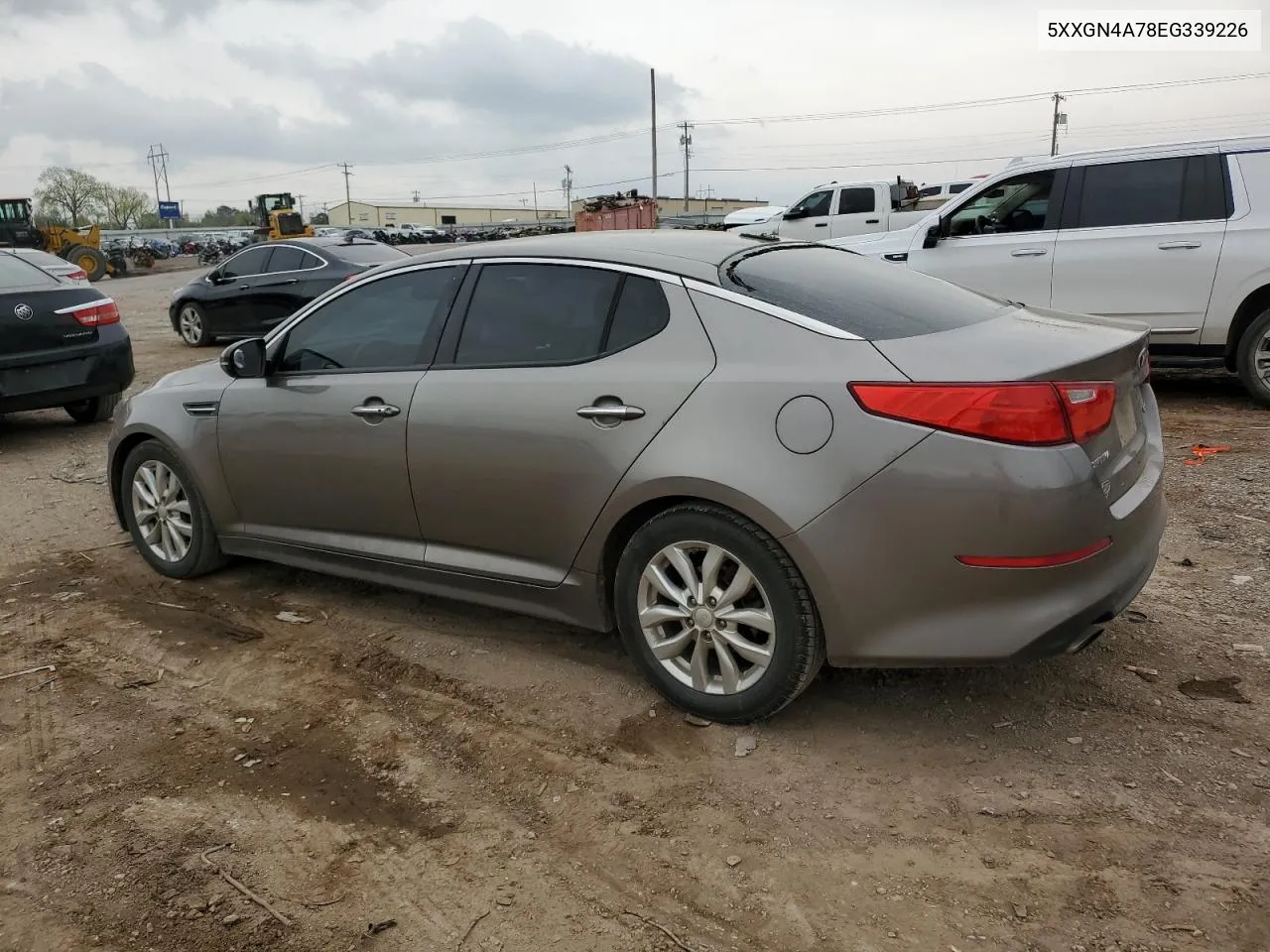 2014 Kia Optima Ex VIN: 5XXGN4A78EG339226 Lot: 48428614