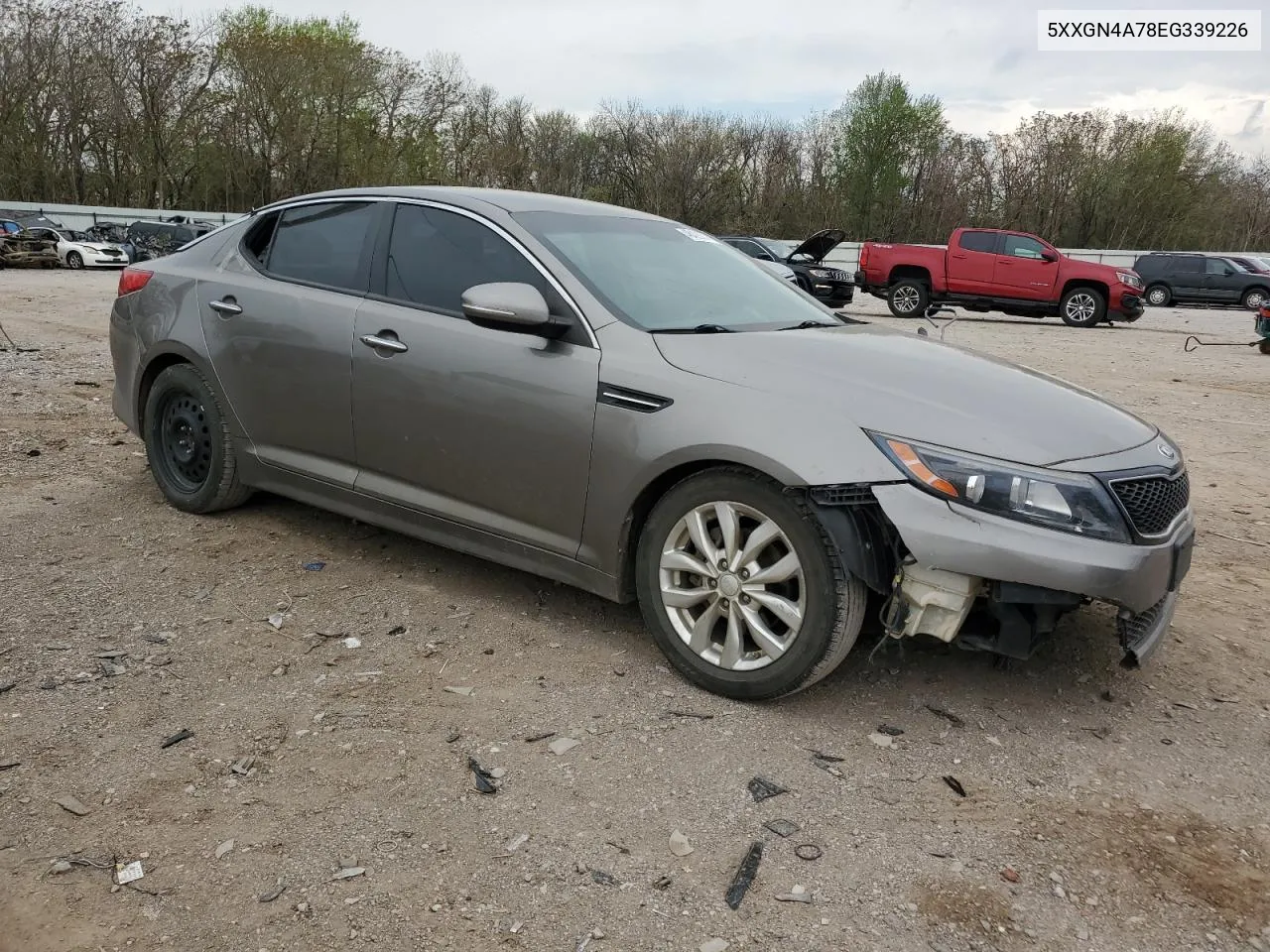 2014 Kia Optima Ex VIN: 5XXGN4A78EG339226 Lot: 48428614