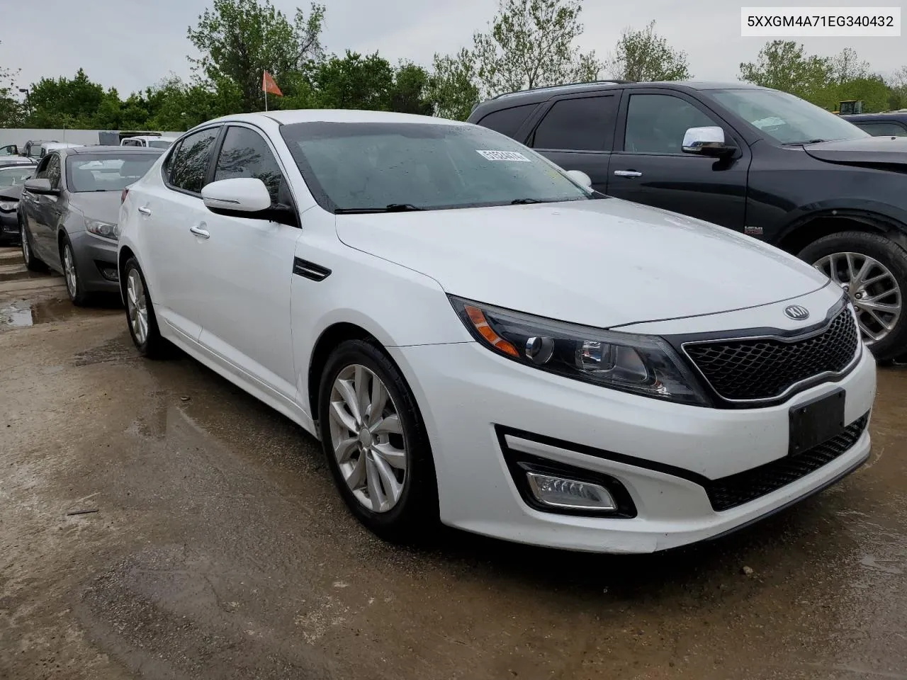 5XXGM4A71EG340432 2014 Kia Optima Lx