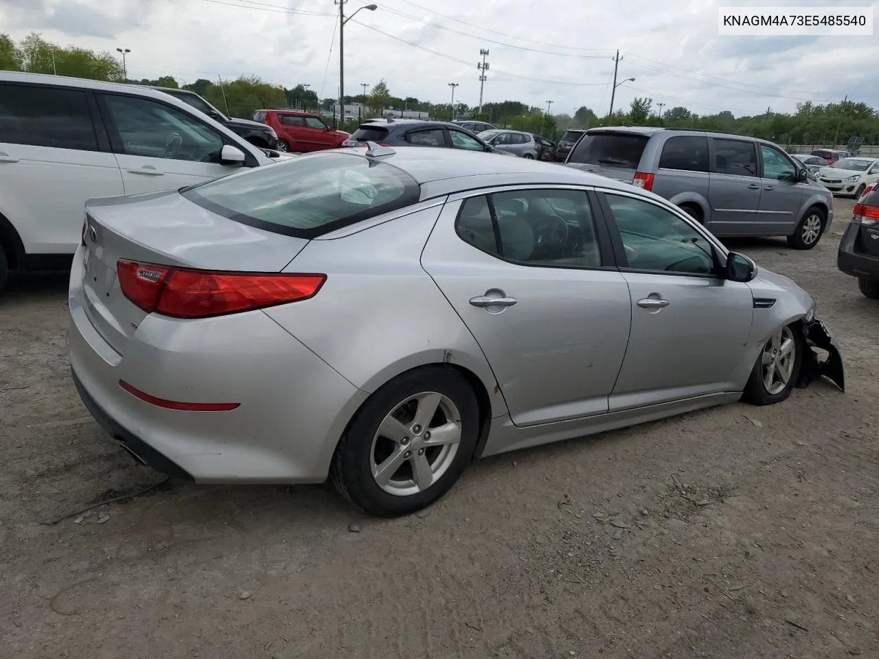 KNAGM4A73E5485540 2014 Kia Optima Lx